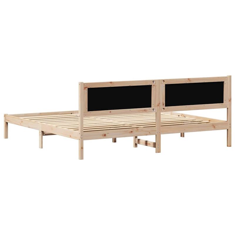 Casa si Gradina - Mobilier - Paturi si accesorii - Paturi - Cadru de pat cu headboard Gri taupe 200 x 200 cm tesatura - Infinity.ro