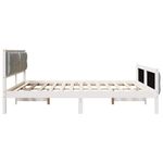 Casa si Gradina - Mobilier - Paturi si accesorii - Paturi - Cadru de pat cu headboard Gri deschis 180 x 200 cm tesatura - Infinity.ro