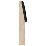 Casa si Gradina - Mobilier - Paturi si accesorii - Accesorii paturi - Tablie de pat tapitata Negru 200 cm Lemn de pin masiv - Infinity.ro