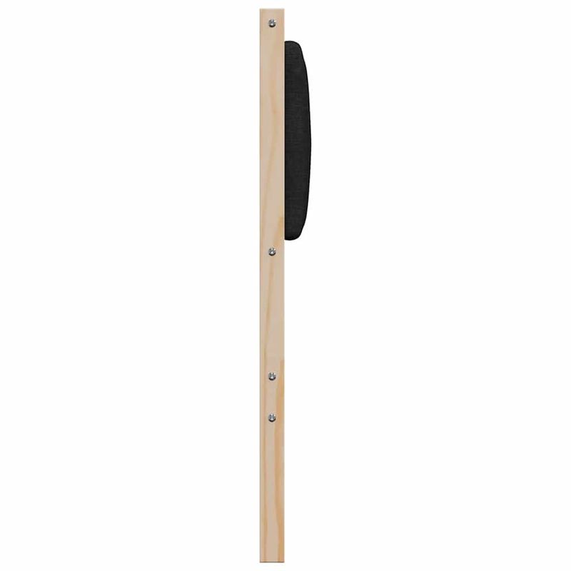 Casa si Gradina - Mobilier - Paturi si accesorii - Accesorii paturi - Tablie de pat tapitata cu Tablie de pat Maro 120 cm Lemn de pin masiv - Infinity.ro