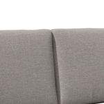 Casa si Gradina - Mobilier - Paturi si accesorii - Accesorii paturi - Tablie de pat tapitata Gri taupe 150 cm Lemn de pin masiv - Infinity.ro