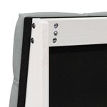 Casa si Gradina - Mobilier - Paturi si accesorii - Accesorii paturi - Tablie de pat tapitata Gri deschis 80 cm Lemn de pin masiv - Infinity.ro