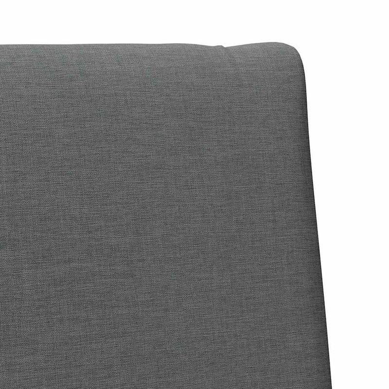 Casa si Gradina - Mobilier - Paturi si accesorii - Accesorii paturi - Tablie de pat tapitata Gri inchis 90 cm Lemn de pin masiv - Infinity.ro