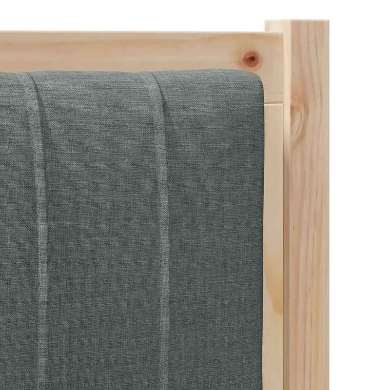 Casa si Gradina - Mobilier - Paturi si accesorii - Accesorii paturi - Tablie de pat tapitata cu Tablie de pat Maro 75 cm Lemn de pin masiv - Infinity.ro