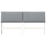 Casa si Gradina - Mobilier - Paturi si accesorii - Accesorii paturi - Tablie de pat tapitata Gri deschis 180 cm Lemn de pin masiv - Infinity.ro