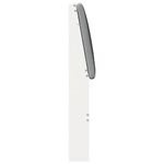 Casa si Gradina - Mobilier - Paturi si accesorii - Accesorii paturi - Tablie de pat tapitata Gri deschis 180 cm Lemn de pin masiv - Infinity.ro