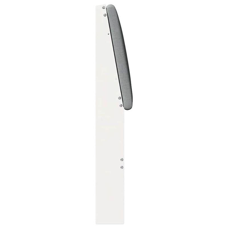 Casa si Gradina - Mobilier - Paturi si accesorii - Accesorii paturi - Tablie de pat tapitata Gri deschis 180 cm Lemn de pin masiv - Infinity.ro