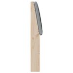 Casa si Gradina - Mobilier - Paturi si accesorii - Accesorii paturi - Tablie de pat tapitata Gri deschis 140 cm Lemn de pin masiv - Infinity.ro