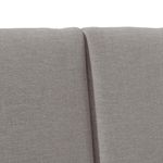 Casa si Gradina - Mobilier - Paturi si accesorii - Accesorii paturi - Tablie de pat tapitata Gri taupe 200 cm Lemn de pin masiv - Infinity.ro