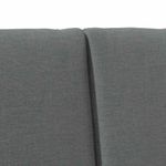 Casa si Gradina - Mobilier - Paturi si accesorii - Accesorii paturi - Tablie de pat tapitata Gri inchis 140 cm Lemn de pin masiv - Infinity.ro