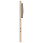 Casa si Gradina - Mobilier - Paturi si accesorii - Accesorii paturi - Tablie de pat tapitata cu Tablie de pat Maro 200 cm Lemn de pin masiv - Infinity.ro