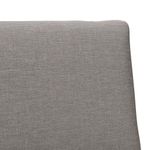 Casa si Gradina - Mobilier - Paturi si accesorii - Accesorii paturi - Tablie de pat tapitata Gri taupe 100 cm Lemn de pin masiv - Infinity.ro