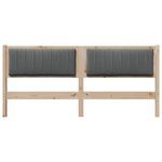 Casa si Gradina - Mobilier - Paturi si accesorii - Accesorii paturi - Tablie de pat tapitata cu Tablie de pat Maro 180 cm Lemn de pin masiv - Infinity.ro
