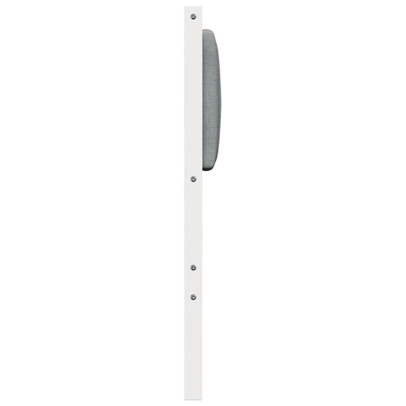 Casa si Gradina - Mobilier - Paturi si accesorii - Accesorii paturi - Tablie de pat tapitata cu Tablie de pat Alb 160 cm Lemn de pin masiv - Infinity.ro