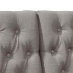 Casa si Gradina - Mobilier - Paturi si accesorii - Accesorii paturi - Tablie de pat tapitata Gri taupe 180 cm Lemn de pin masiv - Infinity.ro