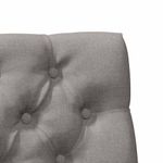 Casa si Gradina - Mobilier - Paturi si accesorii - Accesorii paturi - Tablie de pat tapitata Gri taupe 75 cm Lemn de pin masiv - Infinity.ro