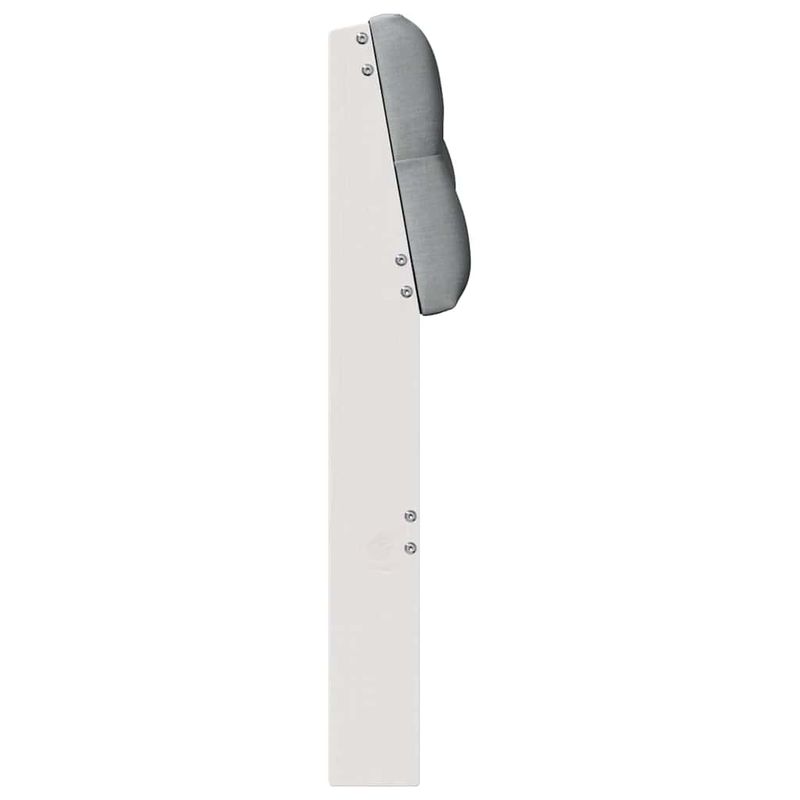 Casa si Gradina - Mobilier - Paturi si accesorii - Accesorii paturi - Tablie de pat tapitata Gri deschis 75 cm Lemn de pin masiv - Infinity.ro