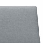 Casa si Gradina - Mobilier - Paturi si accesorii - Accesorii paturi - Tablie de pat tapitata Gri deschis 80 cm Lemn de pin masiv - Infinity.ro