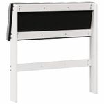 Casa si Gradina - Mobilier - Paturi si accesorii - Accesorii paturi - Tablie de pat tapitata Gri deschis 75 cm Lemn de pin masiv - Infinity.ro