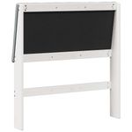 Casa si Gradina - Mobilier - Paturi si accesorii - Accesorii paturi - Tablie de pat tapitata Gri deschis 90 cm Lemn de pin masiv - Infinity.ro