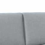 Casa si Gradina - Mobilier - Paturi si accesorii - Accesorii paturi - Tablie de pat tapitata Gri deschis 120 cm Lemn de pin masiv - Infinity.ro