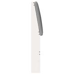 Casa si Gradina - Mobilier - Paturi si accesorii - Accesorii paturi - Tablie de pat tapitata Gri deschis 80 cm Lemn de pin masiv - Infinity.ro