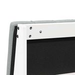 Casa si Gradina - Mobilier - Paturi si accesorii - Accesorii paturi - Tablie de pat tapitata Gri deschis 75 cm Lemn de pin masiv - Infinity.ro