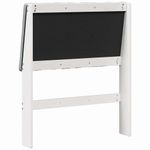 Casa si Gradina - Mobilier - Paturi si accesorii - Accesorii paturi - Tablie de pat tapitata Gri deschis 80 cm Lemn de pin masiv - Infinity.ro