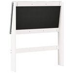 Casa si Gradina - Mobilier - Paturi si accesorii - Accesorii paturi - Tablie de pat tapitata Gri deschis 80 cm Lemn de pin masiv - Infinity.ro