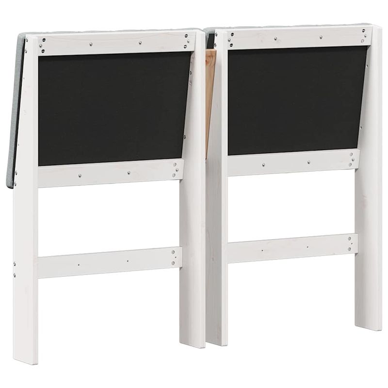 Casa si Gradina - Mobilier - Paturi si accesorii - Accesorii paturi - Tablie de pat tapitata Gri deschis 120 cm Lemn de pin masiv - Infinity.ro