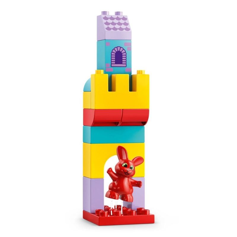 Jucarii, Copii si Bebe - Jucarii si jocuri - Seturi de constructie si cuburi - Seturi de constructie - LEGO DUPLO Jocul de la castelul Saltaretei - Infinity.ro