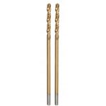 Casa si Gradina - Constructii - Scule electrice si accesorii - Seturi si accesorii pentru gaurit si insurubat - Burghiu pentru metal, nitrura de titan, 2 buc, 4.5 mm, Jufisto - Infinity.ro