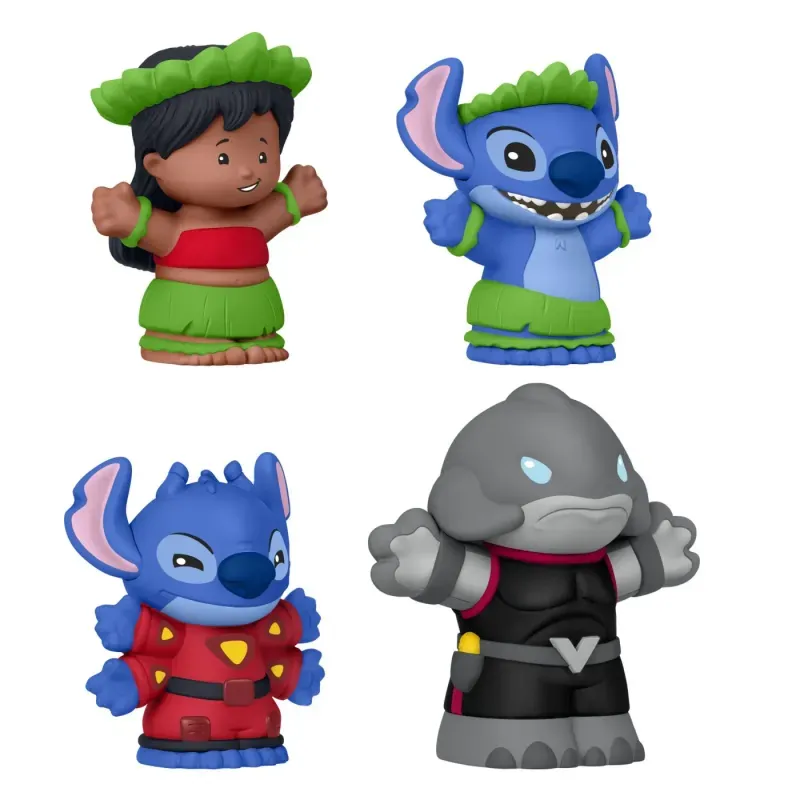 Jucarii, Copii si Bebe - Jucarii si jocuri - Figurine - Set 4 figurine Disney Lilo si Stitch - Infinity.ro