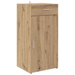 Casa si Gradina - Mobilier - Comode si corpuri - Comode - Bufet stejar artizanal 42.5 x 40 x 93 cm Lemn compozit - Infinity.ro