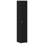 Casa si Gradina - Mobilier - Comode si corpuri - Comode - Bufet Stejar negru 30x42.5x185 cm Lemn aglomerat - Infinity.ro
