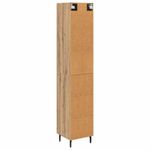 Casa si Gradina - Mobilier - Comode si corpuri - Corpuri bucatarie - Bufet Stejar Artizanal 34,5 x 34 x 180 cm Lemn compozit - Infinity.ro