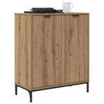 Casa si Gradina - Mobilier - Comode si corpuri - Comode - Bufet stejar artizanal 69.5 x 33 x 82 cm Lemn compozit - Infinity.ro