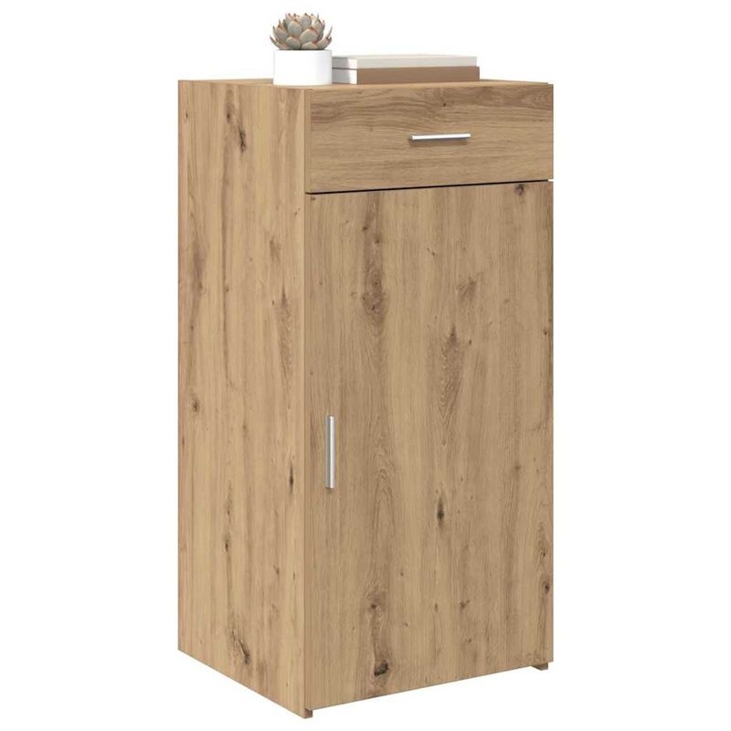 Casa si Gradina - Mobilier - Comode si corpuri - Comode - Bufet stejar artizanal 42.5 x 40 x 93 cm Lemn compozit - Infinity.ro
