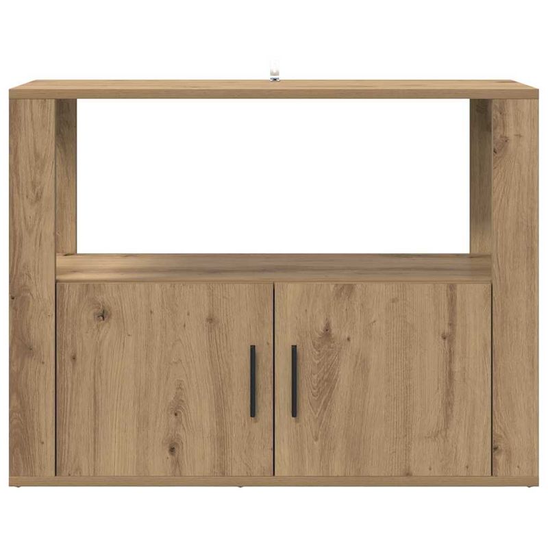 Casa si Gradina - Mobilier - Comode si corpuri - Comode - Bufet stejar artizanal 80 x 30 x 60 cm Lemn compozit - Infinity.ro