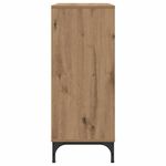 Casa si Gradina - Mobilier - Comode si corpuri - Comode - Bufet stejar artizanal 79.5 x 33 x 82 cm Lemn compozit - Infinity.ro
