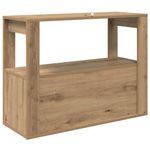 Casa si Gradina - Mobilier - Comode si corpuri - Comode - Bufet stejar artizanal 80 x 30 x 60 cm Lemn compozit - Infinity.ro