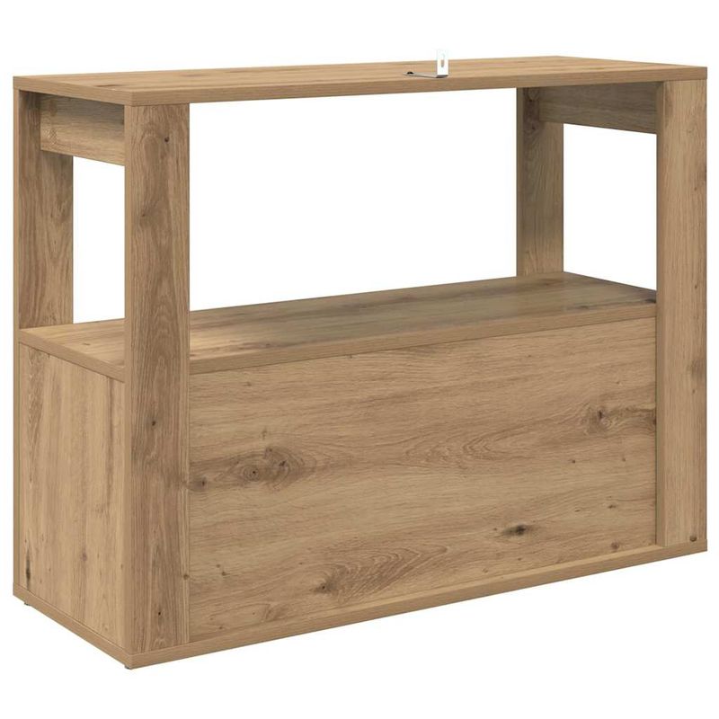Casa si Gradina - Mobilier - Comode si corpuri - Comode - Bufet stejar artizanal 80 x 30 x 60 cm Lemn compozit - Infinity.ro