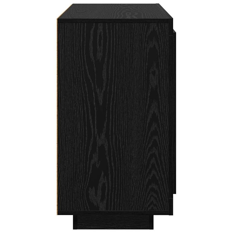 Casa si Gradina - Mobilier - Comode si corpuri - Comode - Bufet Stejar negru 40 x 80 x 75 cm Lemn compozit - Infinity.ro