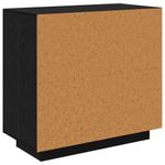 Casa si Gradina - Mobilier - Comode si corpuri - Comode - Bufet Stejar negru 40 x 80 x 75 cm Lemn compozit - Infinity.ro