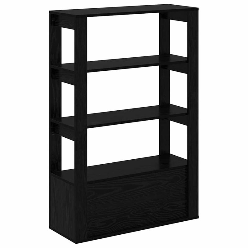 Casa si Gradina - Mobilier - Comode si corpuri - Comode - Bufet Stejar negru 30 x 80 x 119.5 cm Lemn compozit - Infinity.ro