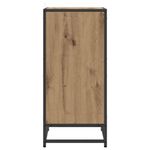 Casa si Gradina - Mobilier - Comode si corpuri - Comode - Bufet stejar artizanal 35 x 35.5 x 76 cm Lemn compozit - Infinity.ro