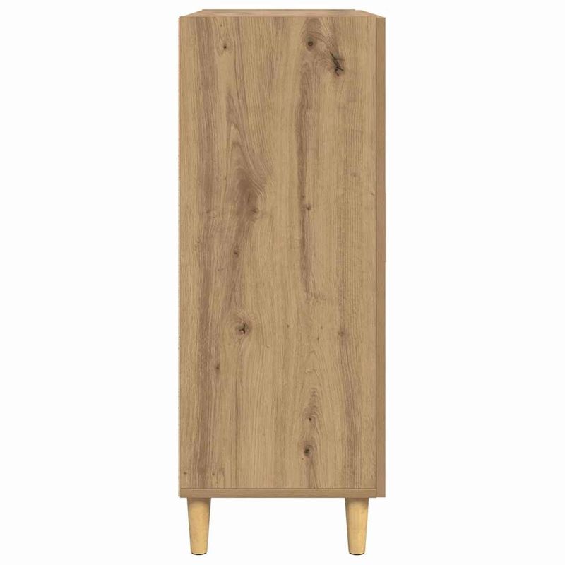 Casa si Gradina - Mobilier - Comode si corpuri - Comode - Bufet stejar artizanal 34 x 69.5 x 90 cm Lemn compozit - Infinity.ro