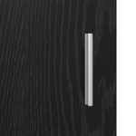 Casa si Gradina - Mobilier - Comode si corpuri - Comode - Bufet Stejar negru 40 x 80 x 75 cm Lemn compozit - Infinity.ro