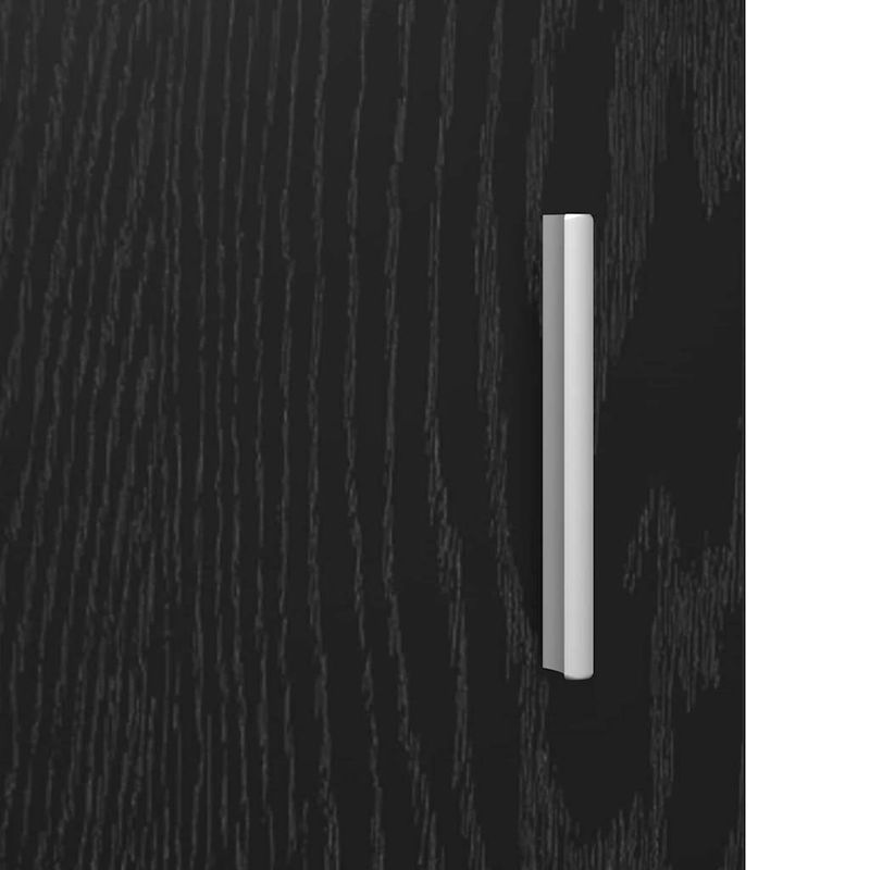 Casa si Gradina - Mobilier - Comode si corpuri - Comode - Bufet Stejar negru 40 x 80 x 75 cm Lemn compozit - Infinity.ro