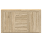 Casa si Gradina - Mobilier - Comode si corpuri - Comode - Bufet Stejar Sonoma Lemn prelucrat 120 x 36 x 69 cm Depozitare - Infinity.ro